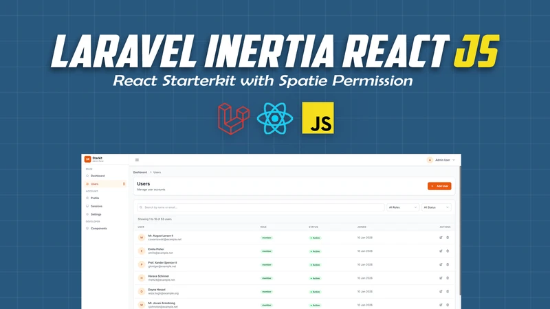 Laravel Inertia React JavaScript